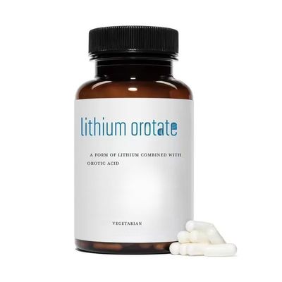 Lithium - Helps Maintain Cognitive Function & Memory Non-GMO, Gluten-Free, Vegetarian
