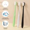 BUTBU Soft Bristle Toothbrush, 6PCS Manual Toothbrush for Sensitive Gums, B view 3