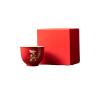 Ceramic retro tea cup personal retro tea set-happy character+ box view 1