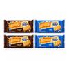 Oaty Crunch Cream Biscuit Variety Pack of 4 Chocolate & Milk Flavour Cream Filled Oat Biscuits, Snack Hamper Bundle, 2 Packs of Each, 4 x 100g (Total 400 g) with Thank You Card view 1