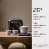 Ceramic blue-and-white hand-painted cover cup outdoor portable travel tea set-hand-painted gourd view 2