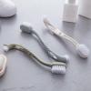 Crevice Cleaning Brush Solid Color Hanging Double Head Long Handle Cleaning Shoe Brush Shoe for Washing Shoes Soft 486 view 2