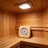 Accuracy Wooden Temperature Humidity Gauges with Easy Installation Thermometers Hygrometer for Room & Sauna Temperature Humidity Meter view 2
