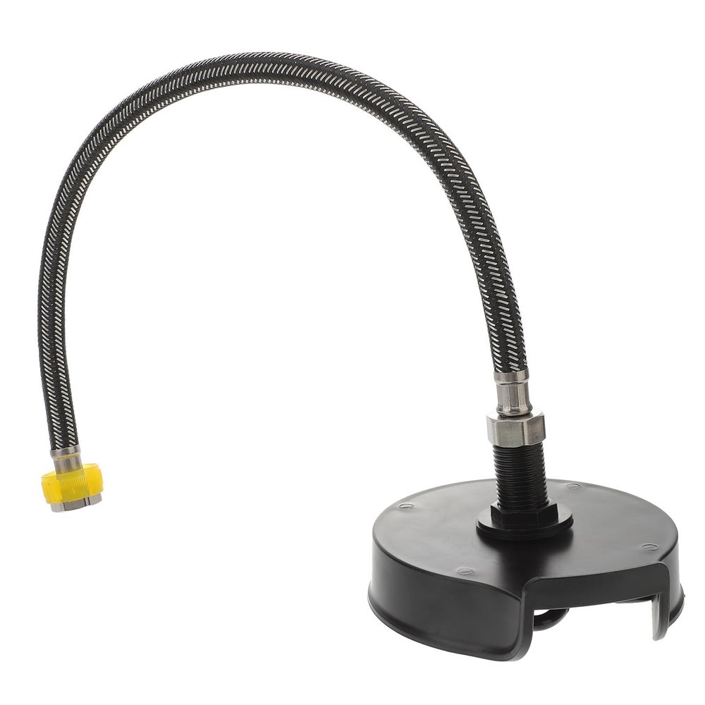 SHERCHPRY Sink Glass Bottle Rinser for Kitchen Sink with Abs Material and Multi-angle Water Discharge, Thorough Cleaning Cup and Bottle Washer Suitable for Bar and Milk Tea Shop Use