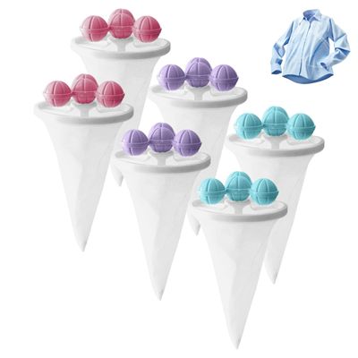 Lint Balls for Washing Machine, Pet Hair Remover, Lint and Fibre Filter, Reusable, for Washing Machine, Removes Hair, Lint and Fibres (6)
