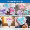 Lint Balls for Washing Machine, Pet Hair Remover, Lint and Fibre Filter, Reusable, for Washing Machine, Removes Hair, Lint and Fibres (6) view 2