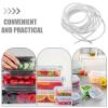 SHINEOFI Leakproof Silicone Seal Strip for Lunch Box Lid Replacement Elastic and Reusable Food Container Gasket Meters Long Suitable for Kitchen Use and Airtight Food Storage view 3