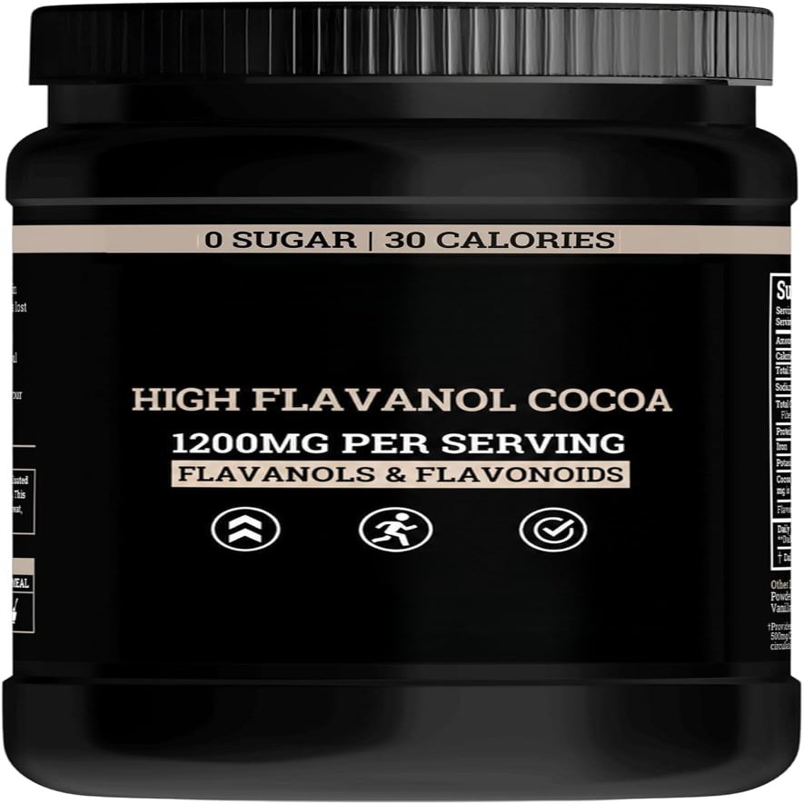 Hessian Cocoa Powder Concentrated Black Cocoa Extract for Health Support - Non-GMO Vegan