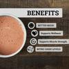 Hessian Cocoa Powder Concentrated Black Cocoa Extract for Health Support - Non-GMO Vegan view 2
