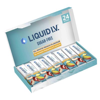Liquid I.V. Sugar Free Electrolyte Mix, Variety Pack, 24 Sticks