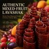 Anjoman Assorted Fruit Leather Bars Gift Bundle 7 Extra Large Mediterranean Fruit Sheets (700g), Vegan Lavashak Snack Pack view 2
