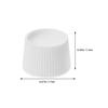 FreshCart Basics 50pcs White Screw-on Toothpaste Caps Replacement Toothpaste Lids Reusability and Stylish Appearance for Tubes Easy to Use and Maintains Cleanness view 2