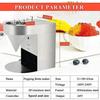 Automatic Tapioca Pearl Making Machine, 50kg/H Bubble Tea Bead Machine, Stainless Steel Jelly Capsule Maker for Restaurants & Snack Bars view 3