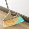 Riuulity Hair Dust Broom, Floor Sweeping Broom Bathroom with Water Scraper for Kitchen Living Room Garage view 4