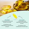Omega 3 Softgels 660mg EPA & 440mg DHA High Strength 2000mg - 360 Softgel Omega 3 Fish Oil Capsules for 6 Months of Supply, Fish Oil Omega 3 Supplements view 2