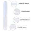 FONDOTIN 2pcs White Plastic Digital Thermometer Storage Box with Good Workmanship, Small Protective Case for Organizing and Carrying Your Thermometer, for Home Use view 3