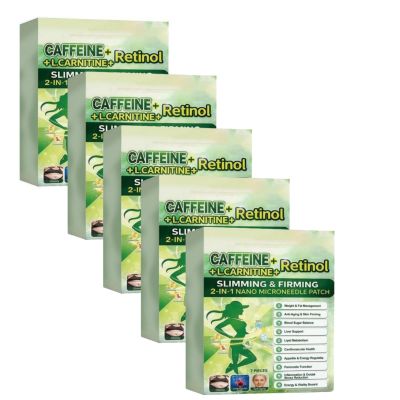Slim & Firm Patch with Caffeine, L-Carnitine and Retinol - Nano Technology to Firm, Refine the Figure and Boost Metabolism