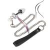 Fun Metal Lead Set with Gemstone Jewellery, Home Entertainment Accessories for Buttock Stretching Gifts for Couples-Q view 1