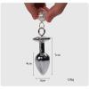 Fun Metal Lead Set with Gemstone Jewellery, Home Entertainment Accessories for Buttock Stretching Gifts for Couples-Q view 3