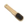 MQPALZKD Wood Handled Shoe Brush Cleaning Stiff Bristle Household view 1