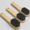 MQPALZKD Wood Handled Shoe Brush Cleaning Stiff Bristle Household view 3