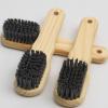 MQPALZKD Wood Handled Shoe Brush Cleaning Stiff Bristle Household view 4