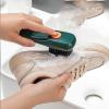 MQPALZKD Press Type Automatic Liquid Filling Shoe Brush with Soft Hair Cleaning view 3