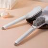 MQPALZKD Shoe Brush Laundry Multi Functional Long Handled Plastic with Soft Bristles Does Not Damage Shoes view 2