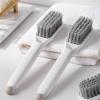 MQPALZKD Shoe Brush Laundry Multi Functional Long Handled Plastic with Soft Bristles Does Not Damage Shoes view 3