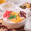 Hainan Specialty Coconut Milk Ching Bo Leung with Coconut Bobo & Coconut Water, Meal Replacement Coarse Grain Porridge, 255g4 Cans Beverage view 4