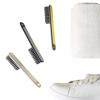 MQPALZKD Portable Shoe Brush Soft Bristles for Cleaning Shoes Non Serious to view 2