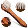 MQPALZKD Vintage Upper Oil Brush Handle Clean Bristle Polish Shoe view 2