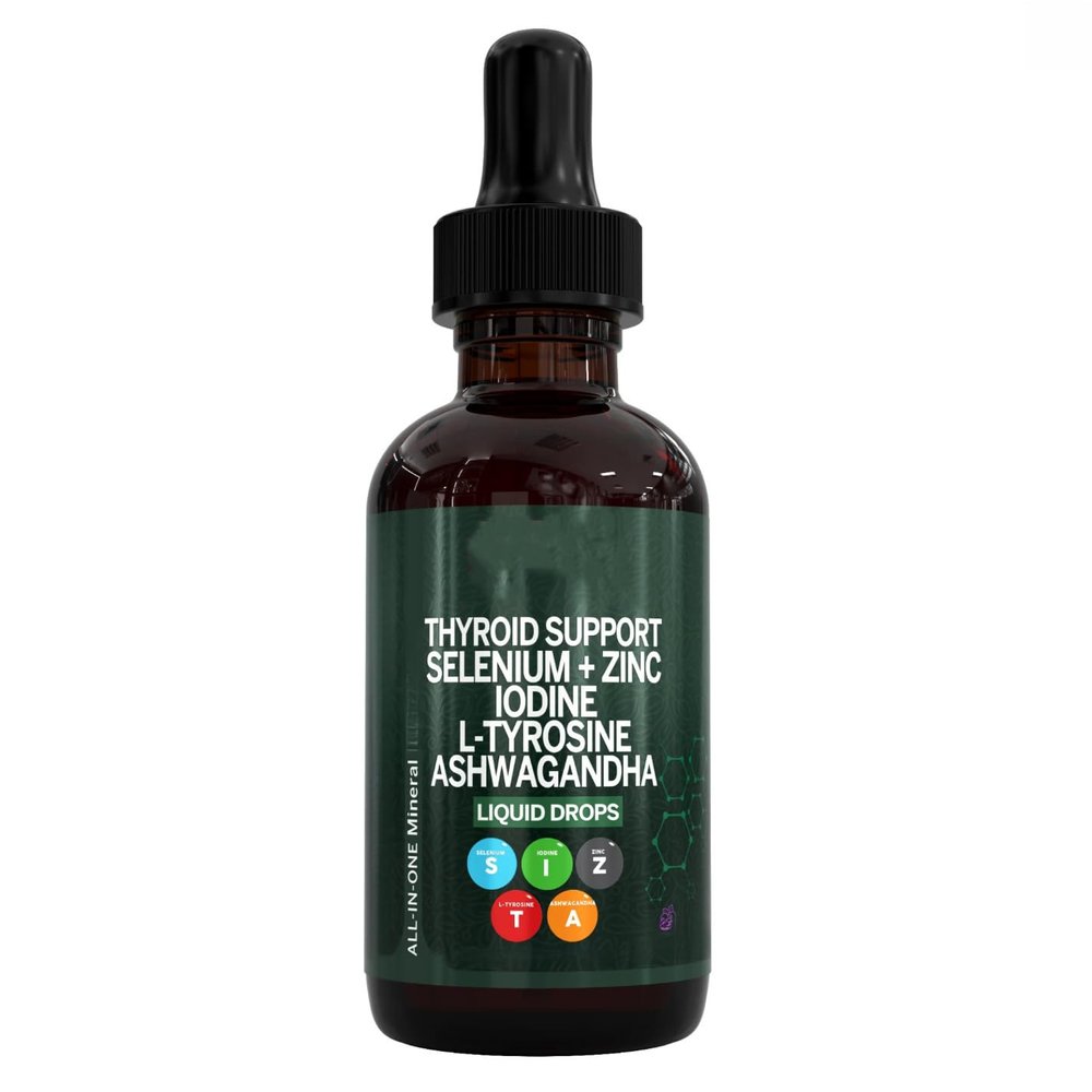 Thyroid Support Drops,for Stress Balance, Metabolism