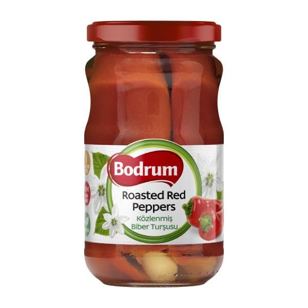 Bodrum Roasted Red Peppers 340g
