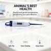 Pet Digital Rectal Thermometer, 10 Second Fast Read, Soft Tip Veterinary Temperature Gauge with Backlight, IP65 Waterproof, for Dogs, Cats, Pigs, Horses, Cattle, Sheep, 90.0 to 113.0 Range view 4