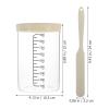 Sourdough Starter Jar Glass Fermentation Jar Large Capacity view 2