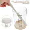 Sourdough Starter Jar Glass Fermentation Jar Large Capacity view 3