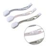 BCOATH 3pcs Anti-slip Laundry Shoe Cleaning Brushes with Curved Handle Plastic Multifunctional Double Head Design for Washing Shoes and Home Use view 3