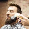 Healeved Peppermint Shaving Soap for Men Beard Essential Oil, Portable Male Shaving Soap Featuring Delicate Workmanship and Excellent Cleaning Effect, for Travel Use view 4
