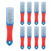 Holibanna 10pcs Shoe Cleaning Brushes Household Use with Soft Nylon Bristles and Ergonomic Abs Handles for Thorough Dirt Removal and Efficient Laundry Brush Cleaning view 1