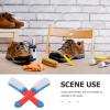 Holibanna 10pcs Shoe Cleaning Brushes Household Use with Soft Nylon Bristles and Ergonomic Abs Handles for Thorough Dirt Removal and Efficient Laundry Brush Cleaning view 3