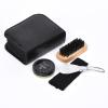 MQPALZKD Travel Portable Shoe Polish Brush Set Shine Pull Cleaning view 4