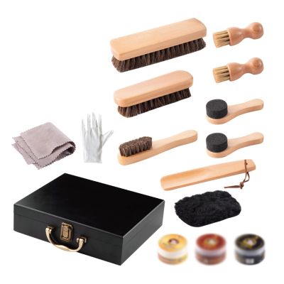 MQPALZKD Business Gift Home Wipe Sofa Seat Care Set Shoe Brush Is Not Hurt