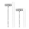 POPETPOP Window Cleaning Brush Stainless Steel Telescopic Rod Multifunction, Double-sided Long Handle with Glass Cleaning Tool for Sturdy Stainless Steel and Pp Indoor and Outdoor Use view 1