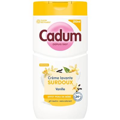 Cadum Shower Cream Cleansing Superdoux Vanilla 250 ml