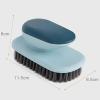 MQPALZKD Soft Hair Shoe Brush Rounded Handle Multifunction Encryption Small Home Clothes Cleaning view 2