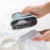 MQPALZKD Soft Hair Shoe Brush Rounded Handle Multifunction Encryption Small Home Clothes Cleaning view 4