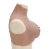 Teenpull Silicone Breasts Tanned Cup E with Cotton Filling Realistic Prosthesis for Theatre, Carnival, Halloween and Cosplay, Skin-Friendly Elastic view 3