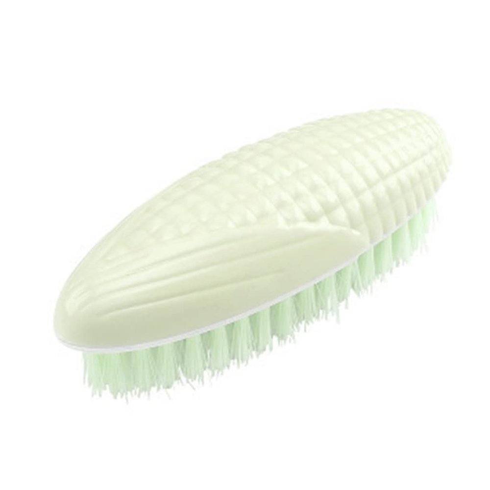 MQPALZKD Laundry Brush Soft Bristle Corn Shape Cleaning Shoe Washing Bathtub Tool