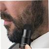 Beard Shadow Powder Instant Stain-Proof Root Touchup Beard Shaping Filler for Thinning Black view 2